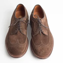 Alden Derby And Oxford Shoes* - 97565 F - Duilio Suede Derby - Tobacco
