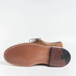 Alden Derby And Oxford Shoes* - 29336F - Suede Derby - Light Brown