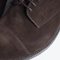Alden Derby And Oxford Shoes* - M0501Y - Derby Modified (Ergonomic) - Dark Brown Suede