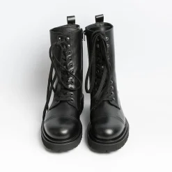 ANNA F Combat Boots* - Amphibian - 9544 - Nappa - Black