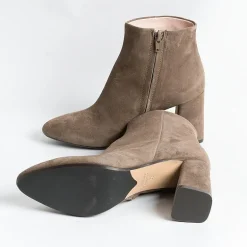 Anna F. Ankle Boots*Anna F - Ankle Boot - 9791 - Suede Mink