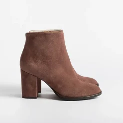 Anna F. Ankle Boots*Anna F - Ankle Boot - 9685 - Velor Corten