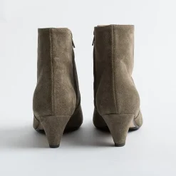 Anna F. Ankle Boots*Anna F - Ankle Boot - 9760 - Velor Tortora