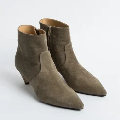 Anna F. Ankle Boots*Anna F - Ankle Boot - 9760 - Velor Tortora