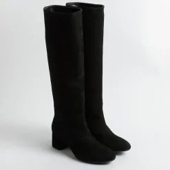 Anna F. Boots*Anna F - Boots - 9788 - Suede - Black