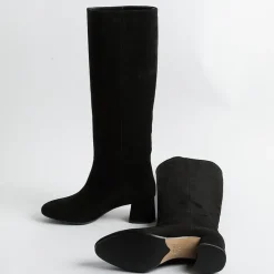 Anna F. Boots*Anna F - Boots - 9788 - Suede - Black