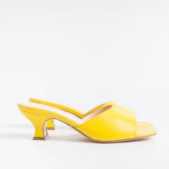 Anna F. Mules* - Mules - 3241 - Yellow Chiffon