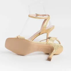 Anna F. Sandals With Heel* - Sandals With Heels - 3687 - Platinum Iris
