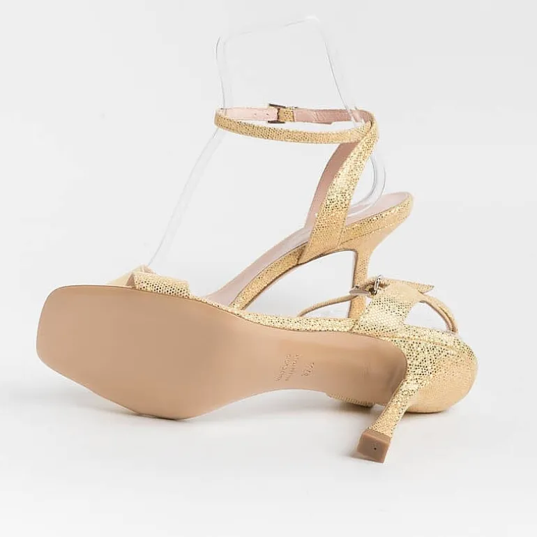 Anna F. Sandals With Heel* - Sandals With Heels - 3687 - Platinum Iris