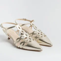 Anna F. Slingbacks* - Sling Back - 1483 - Platinum Laminate