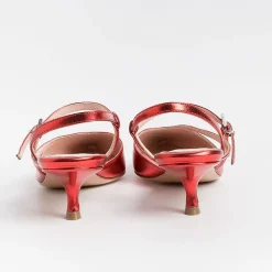 Anna F. Slingbacks* - Sling Back 1318 - Red Laminate