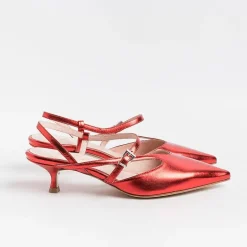 Anna F. Slingbacks* - Sling Back 1318 - Red Laminate