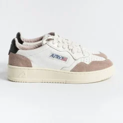 AUTRY - Collezione donna Sneakers*Autry - Aulw Gs20 - Sneakers - Low Wom Suede Leat - White Dove Black