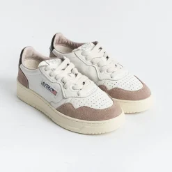 AUTRY - Collezione donna Sneakers*Autry - Aulw Gs20 - Sneakers - Low Wom Suede Leat - White Dove Black