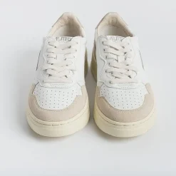 AUTRY - Collezione donna Sneakers*Autry - Aulw Ls58 - Sneakers Low Wom Leat - White Beige Pepper