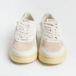 AUTRY - Collezione donna Sneakers*Autry - Aulw Sl03 -Sneakers Low Wom Suede Leat - White Pink