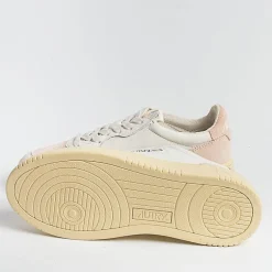 AUTRY - Collezione donna Sneakers*Autry - Aulw Sl03 -Sneakers Low Wom Suede Leat - White Pink