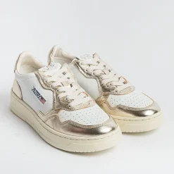 AUTRY - Collezione donna Sneakers*Autry - Aulw Wb16 - Sneakers Low Wom Leat - Platinum White