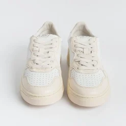 AUTRY - Collezione donna Sneakers*Autry - Aulw Wb28 - Sneakers Low Wom Leat - White Light Pink