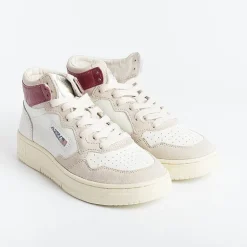 AUTRY - Collezione donna Sneakers*Autry - Aumw Gs08 - Mid Wom Goat Sneakers - Amethyst White
