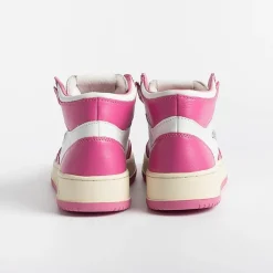 AUTRY - Collezione donna Sneakers*Autry - Aumw Wb14 - Sneakers Mid Wom Leat - Pink Bubble