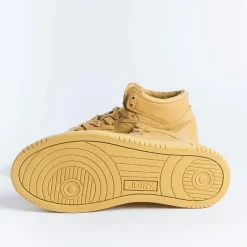 AUTRY - Collezione donna Sneakers*Autry Aumw Sg05 - Sneakers Mid Wom Solid Goat - Mustard
