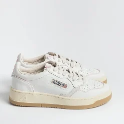 AUTRY - Collezione donna Sneakers*Autry Ce19- Sneakers Low Wom Leat/Suede - White Piping Pink