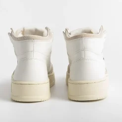 AUTRY - Collezione donna Sneakers*Autry Gs04 - Sneakers Mid Wom Goat/Suede - White