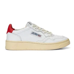 AUTRY - Collezione uomo Sneakers*Autry Ll21 - Sneakers Low Man All Leat - White/Red