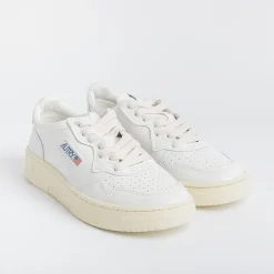 AUTRY - Collezione donna Sneakers*Autry Ll15 - Sneakers Low Wom All Leat - White/White