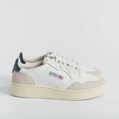 AUTRY - Collezione uomo Sneakers*Autry Sneakers Aulm Ls28 - Low Man All Leat/Suede - White Blue