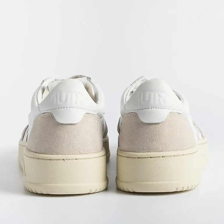 AUTRY - Collezione uomo Sneakers*Autry Sneakers Aulm Ls33 - Low Man Leat/Suede - White/ White