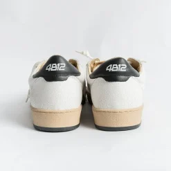 4B12 - COLLEZIONE UOMO Sneakers*4B12 - Sneakers - Play U48 - White Black Dark Green