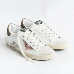 4B12 Sneakers* - Sneakers - Suprime Dbs110 - White Glitter
