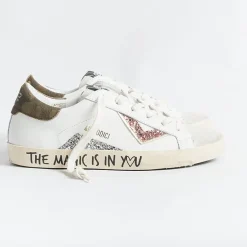 4B12 Sneakers* - Sneakers - Suprime Dbs110 - White Glitter