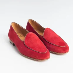 BERWICK 1707 - Collezione Donna Loafers*Berwick 1707 - Woman Loafer 170 - Pomegranate Suede