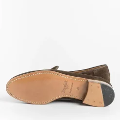 BERWICK 1707 - Collezione Donna Loafers*Berwick 1707 - Woman Loafer 170 - Dark Brown Suede