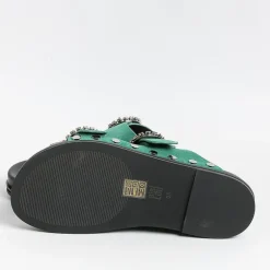 BIBI LOU Low Sandals* - Flat Sandals - 506Z Green