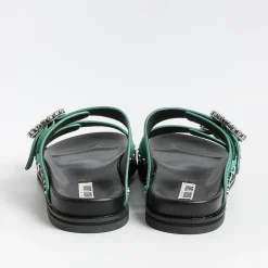 BIBI LOU Low Sandals* - Flat Sandals - 506Z Green
