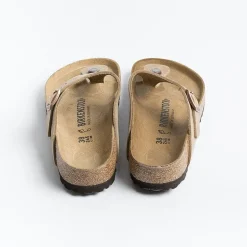 BIRKENSTOCK Low Sandals* - Flat Sandals Flip Flops Gizeh 0943811 - Oiled Tobacco Brown