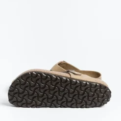 BIRKENSTOCK Flip-Flops Sandals* - Flat Sandals Flip Flops Gizeh 0943811 - Oiled Tobacco Brown