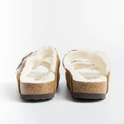 BIRKENSTOCK Low Sandals* - Flat Sandals 1001135 - Arizona Fur - Mink