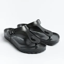 BIRKENSTOCK Low Sandals* - Flat Sandals - 0128201 - Gizeh Eva - Black