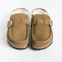 BIRKENSTOCK Sabots And Sleepers* - Sleepers 1018126 - Buckley - Shearling Tea