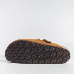 BIRKENSTOCK Sabots And Sleepers* - Sleepers 1001141- Boston Fur - Mink