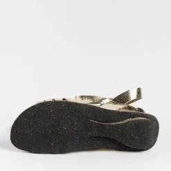 BOSABO Low Sandals* - Flat Sandals - 478 - Old Metal Gold