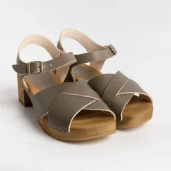 BOSABO Sandals With Heel* - Sandals With Heels - 457 - Khaki