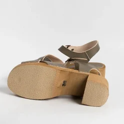 BOSABO Sandals With Heel* - Sandals With Heels - 457 - Khaki