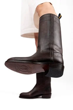 CAMPEROS Boots* - Boots - Texan - 100 Army - Moka