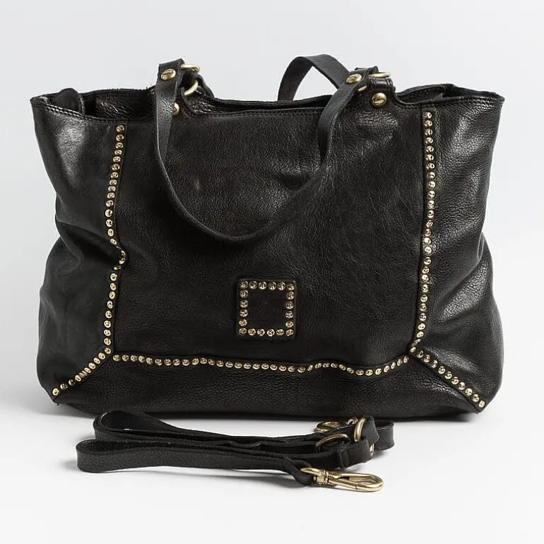 Campomaggi Tote Bags* - Shoulder Bag - 36200 - Black